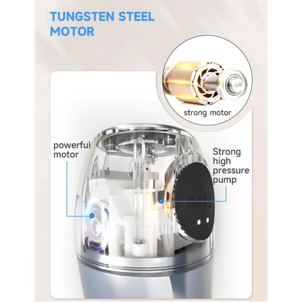Vibrating & Sucking Tronik Masturbator