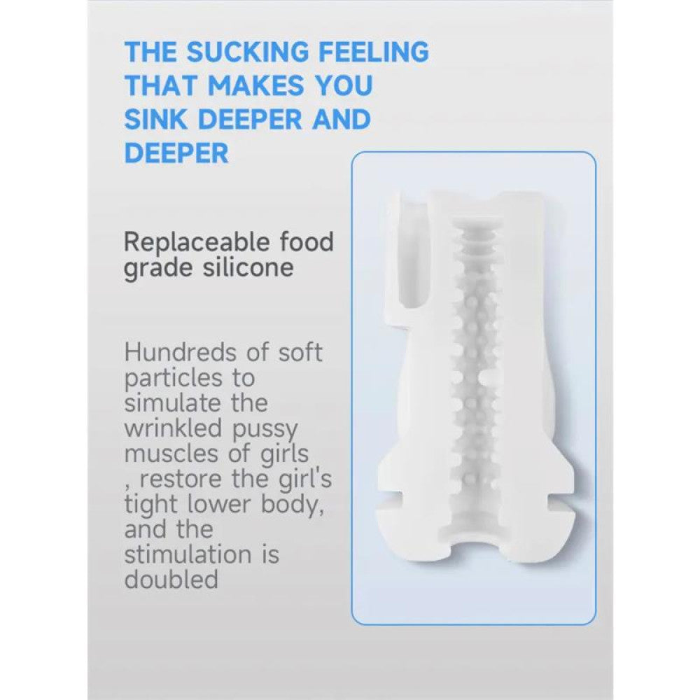 Vibrating & Sucking Tronik Masturbator