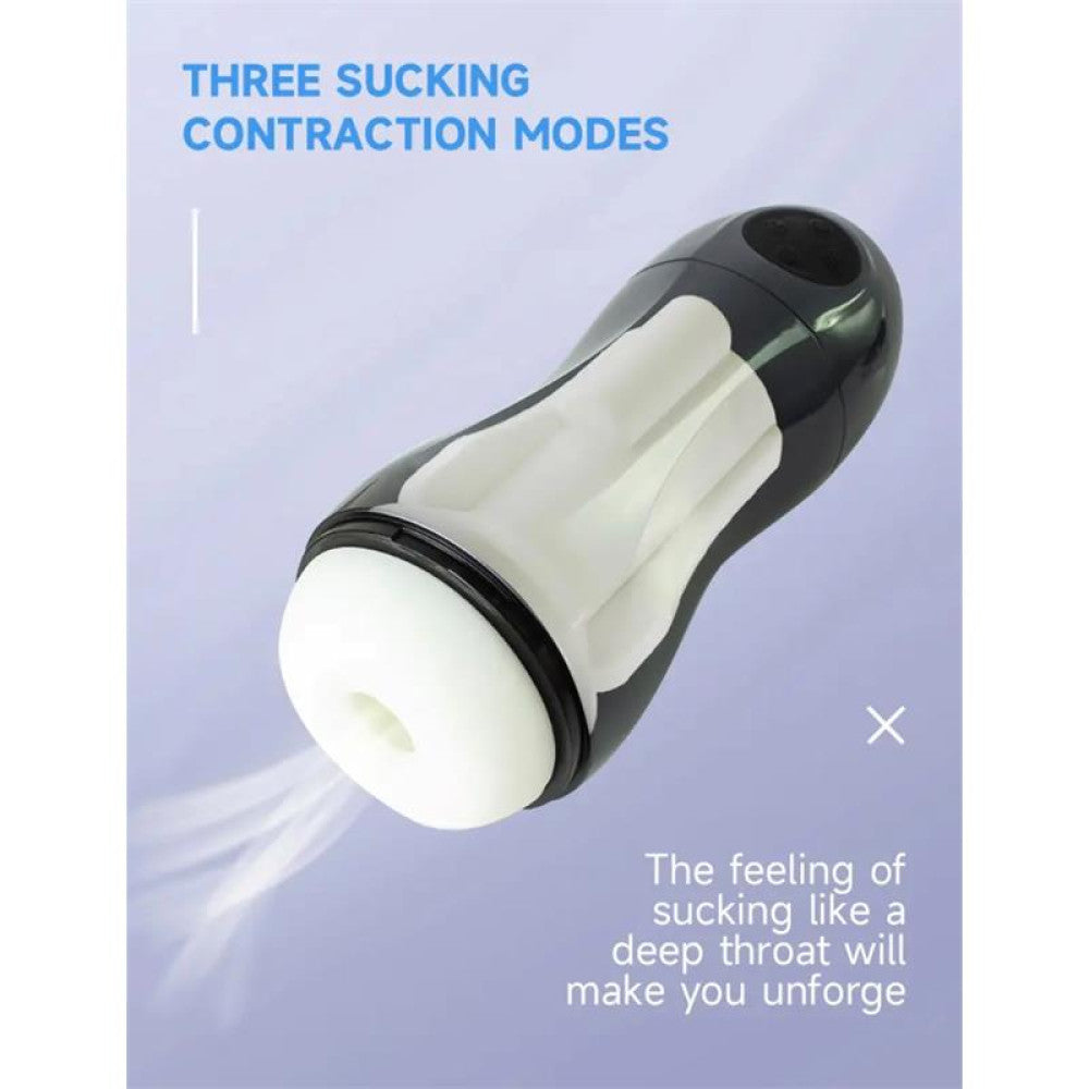 Vibrating & Sucking Tronik Masturbator
