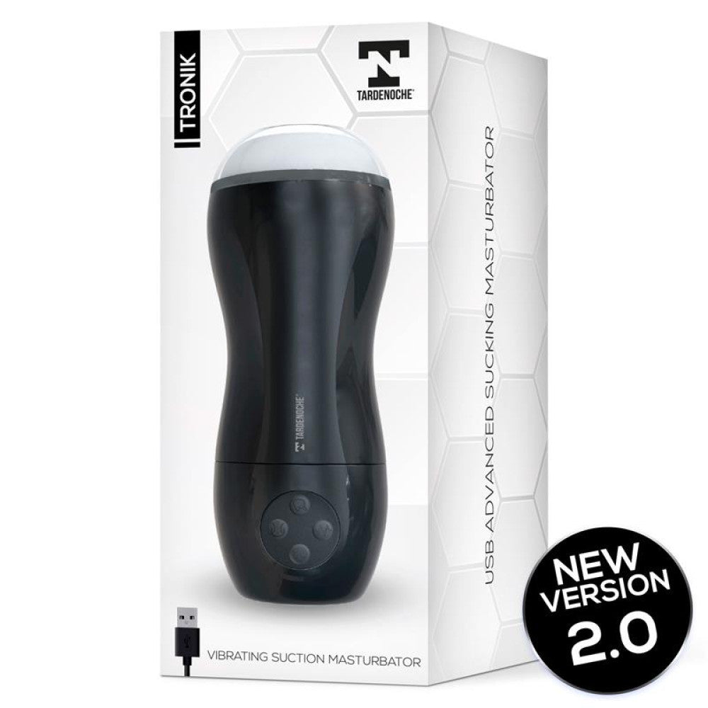 Vibrating & Sucking Tronik Masturbator