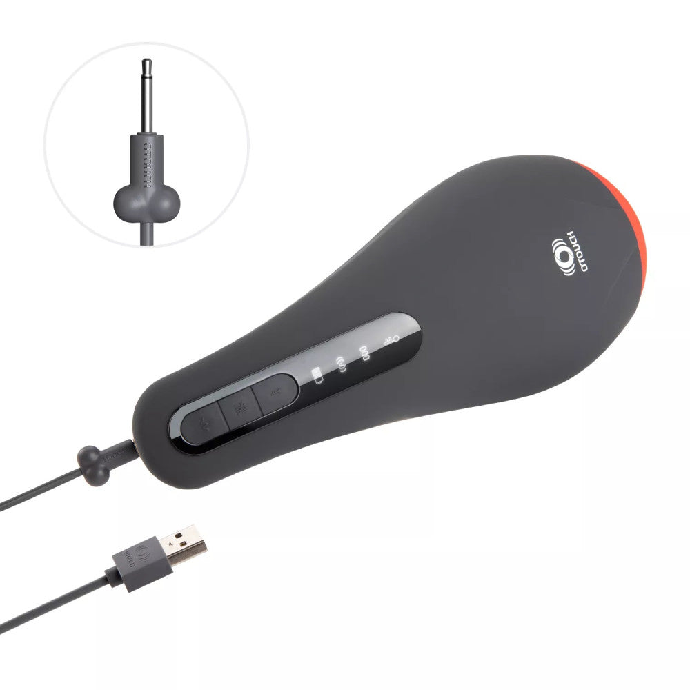 Vibrating and Warming Masturbator with LED Otouch Airturn 1