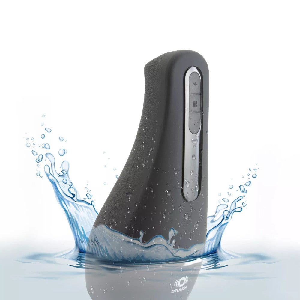 Vibrating and Warming Masturbator with LED Otouch Airturn 1