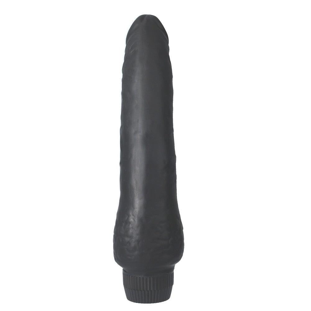 Vibrator 20 cm in realistic shape and color black