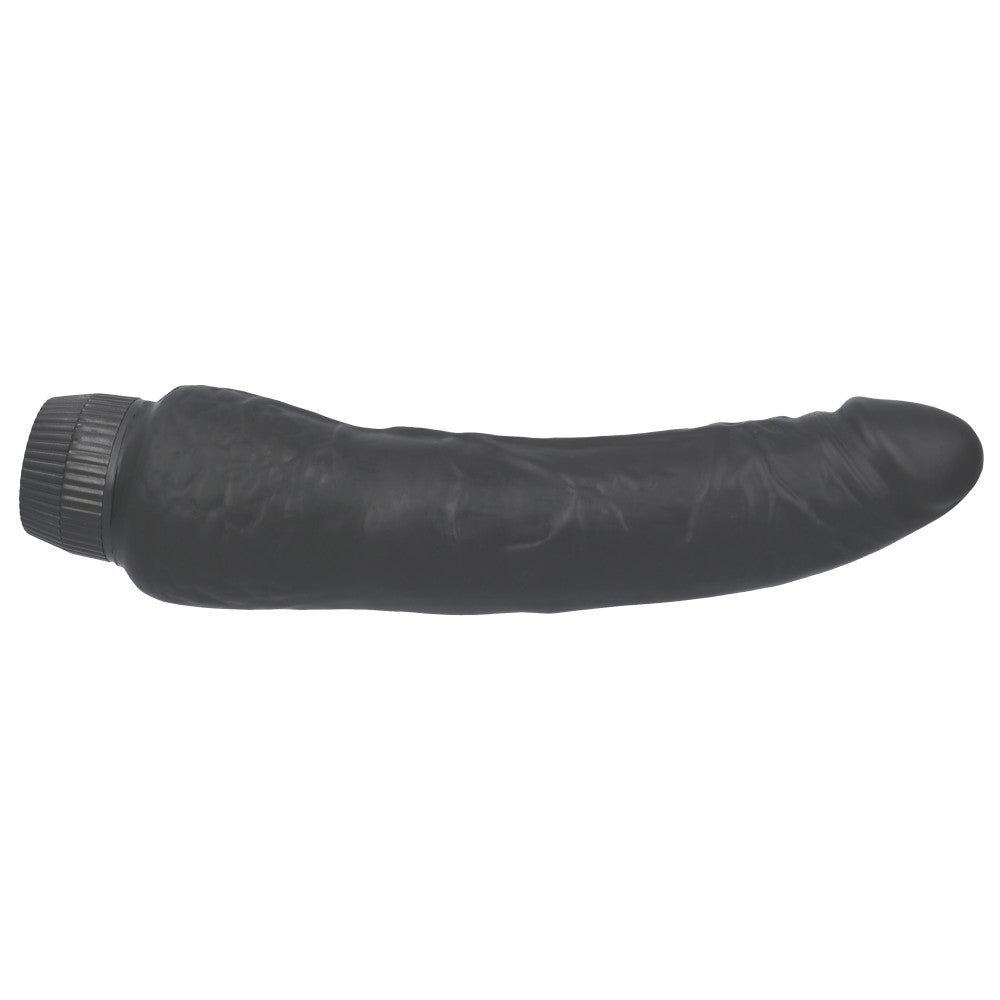 Vibrator 20 cm in realistic shape and color black