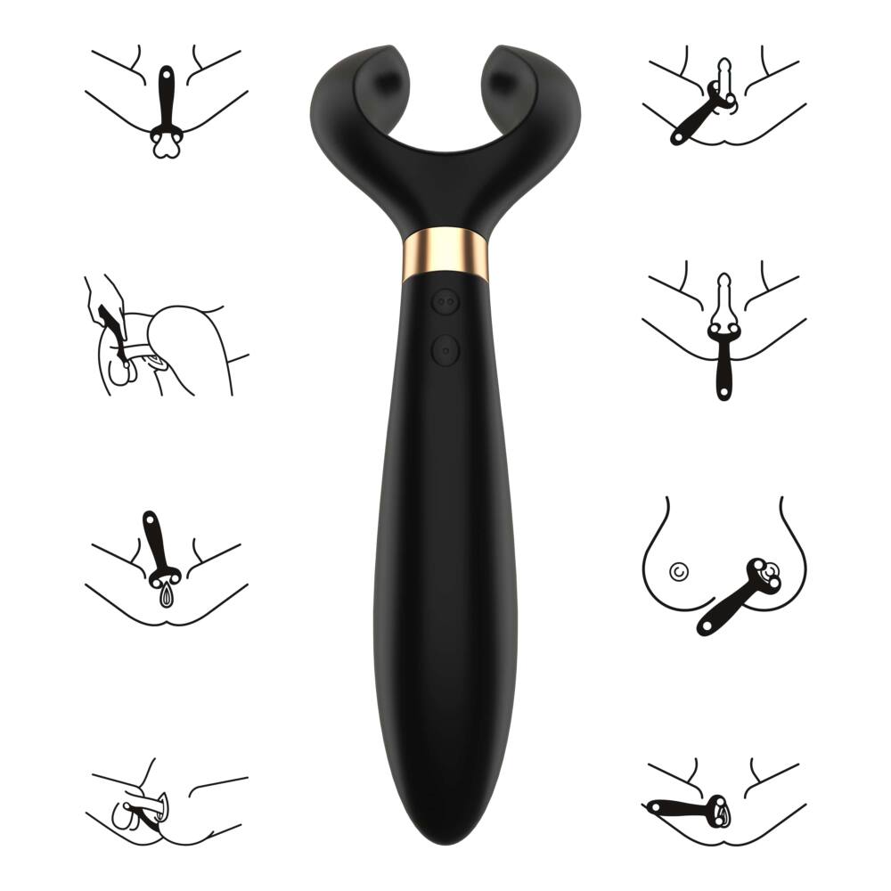 Vibrator for couples Endless Fun black