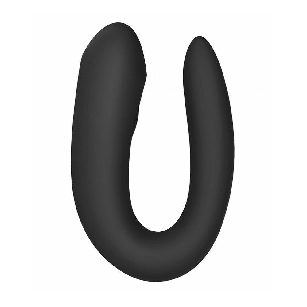 Satisfyer Double Joy Couples Vibrator with App Black