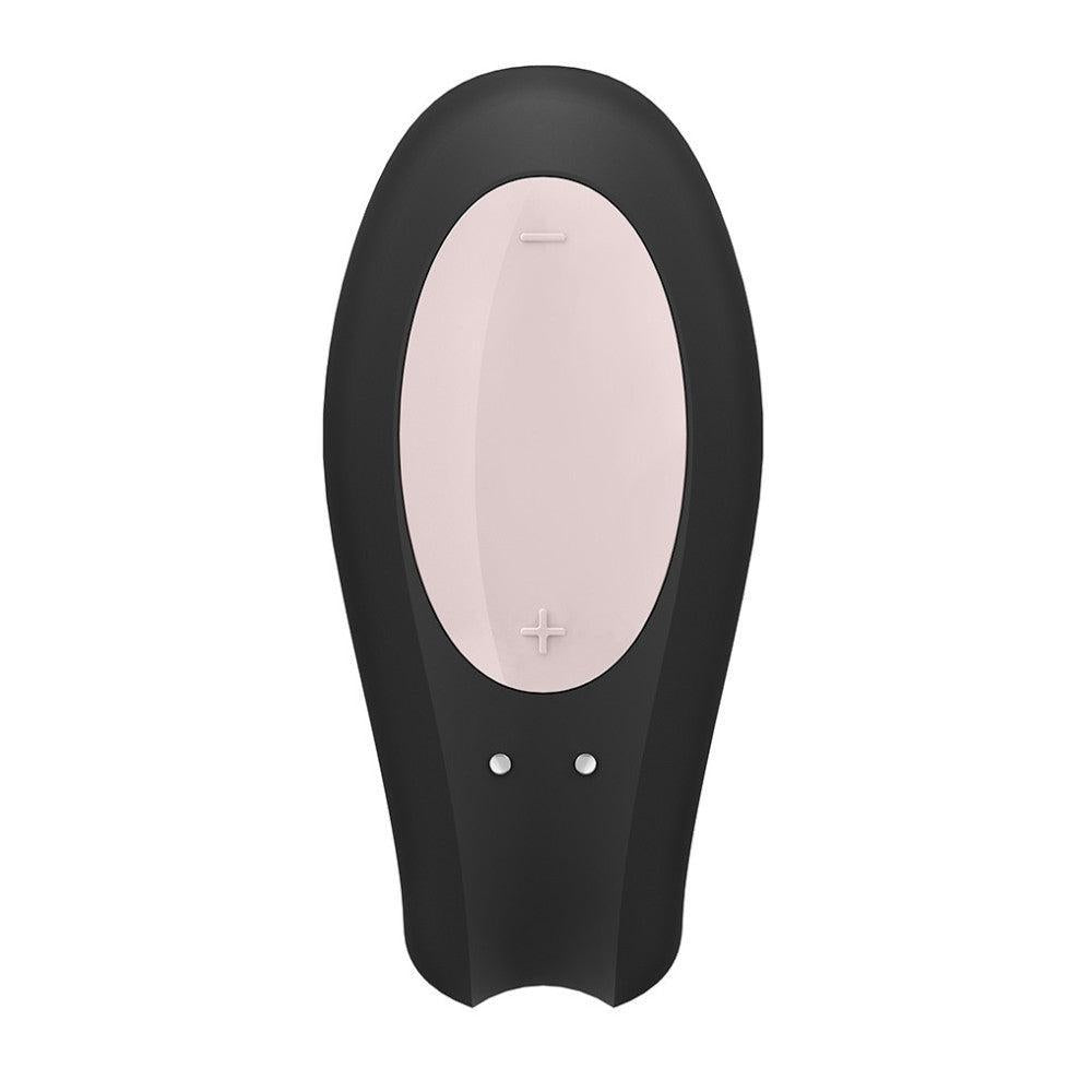 Satisfyer Double Joy Couples Vibrator with App Black