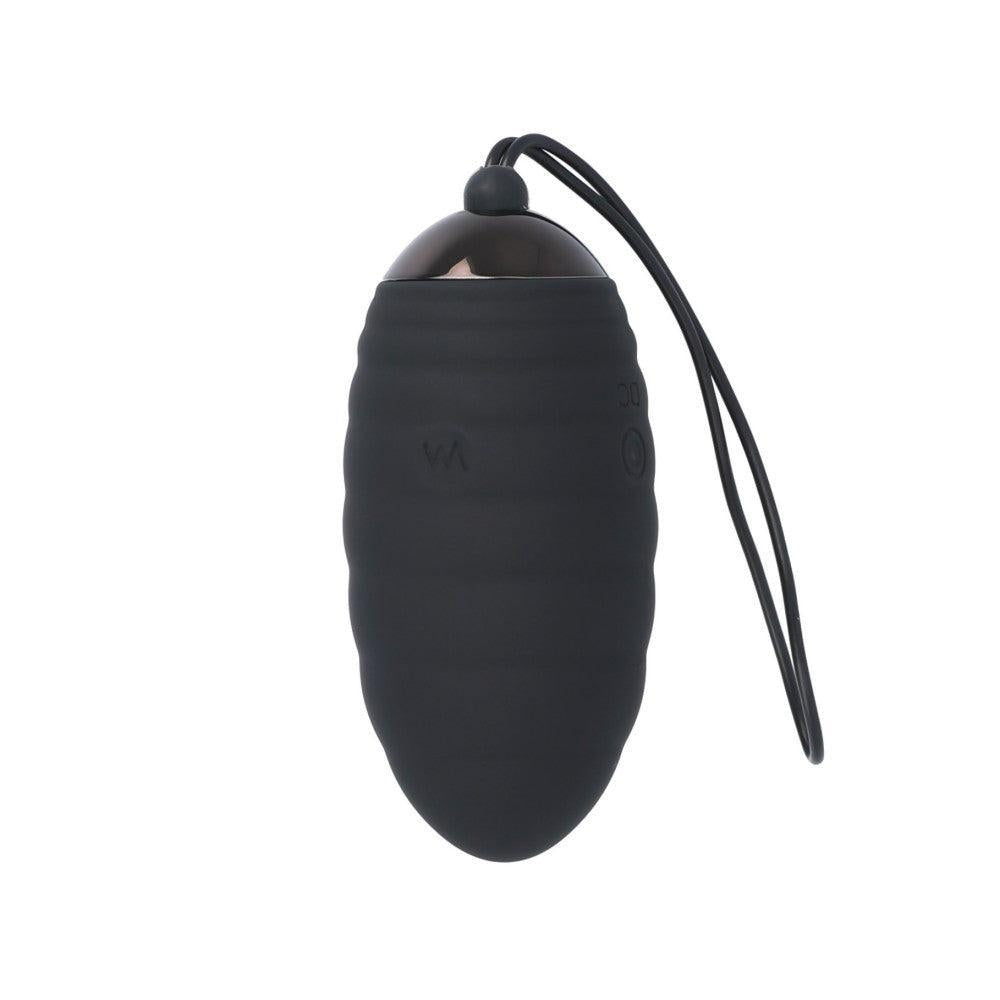 Ocean Breeze 2.0 Vibrating Egg with Remote Black