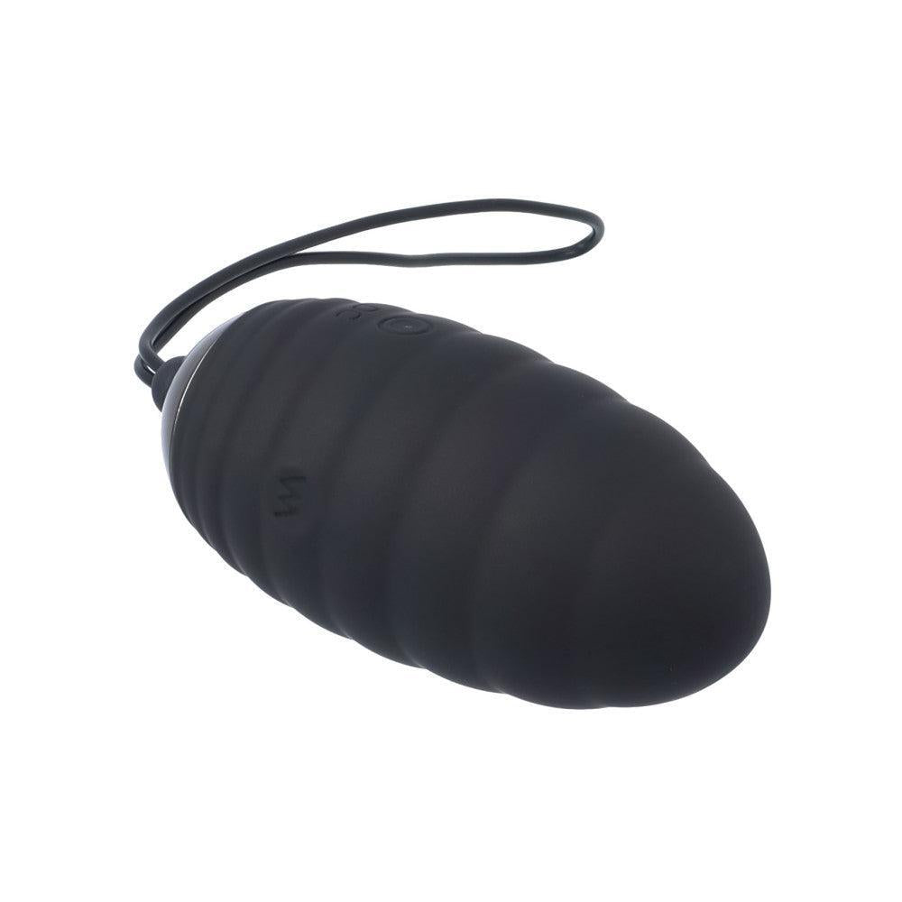 Ocean Breeze 2.0 Vibrating Egg with Remote Black