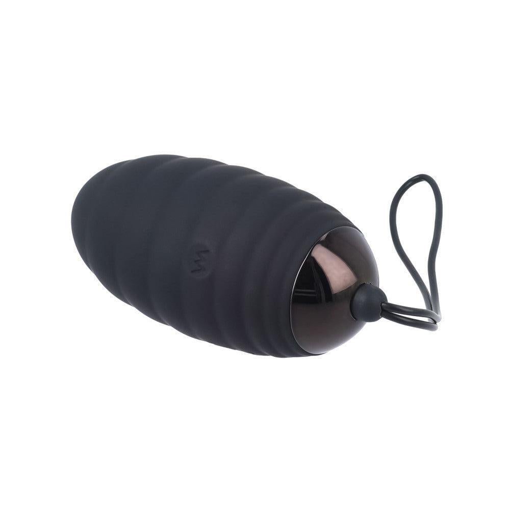 Ocean Breeze 2.0 Vibrating Egg with Remote Black
