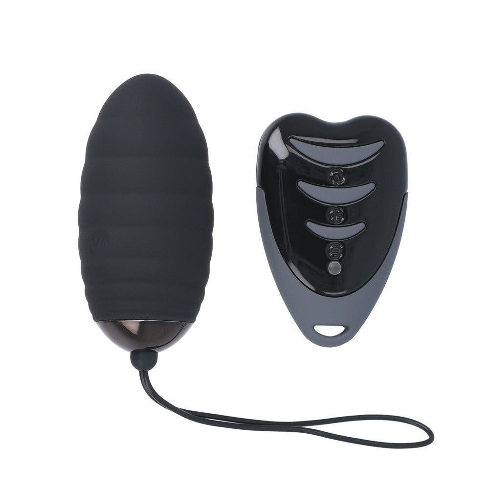 Ocean Breeze 2.0 Vibrating Egg with Remote Black