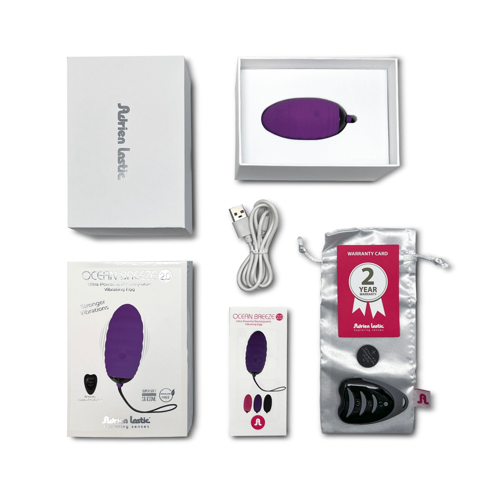 Ocean Breeze 2.0 Wireless Remote Vibrating Egg