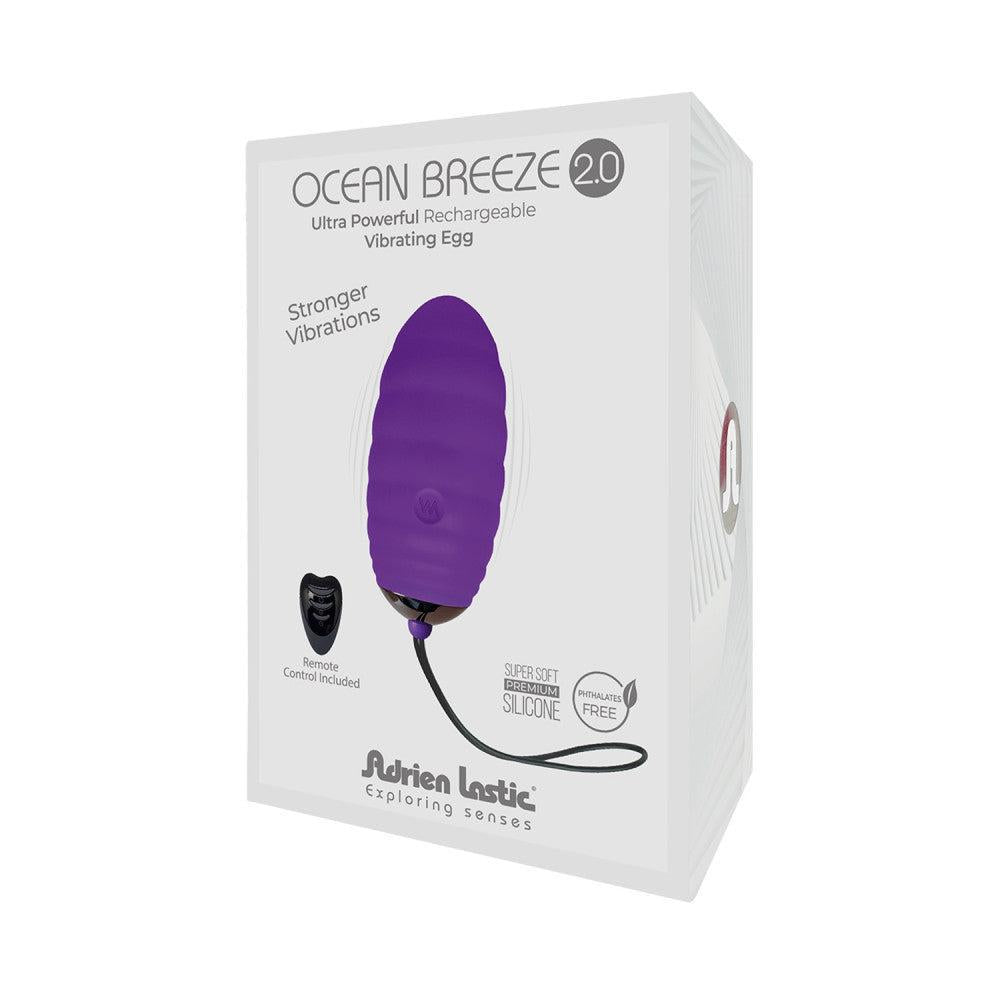 Vibro egg with wireless remote Ocean Breeze 2.0 Purple