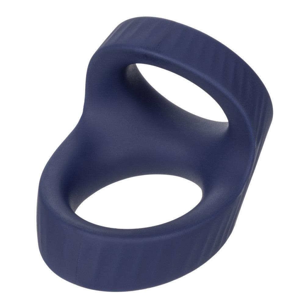 Viceroy Double Silicone Cock Ring & Ball Strap
