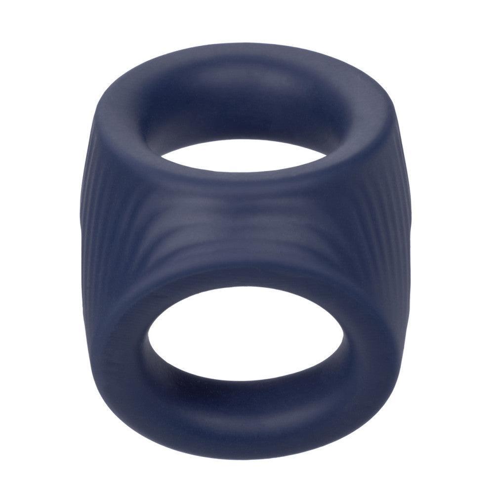 Viceroy Double Silicone Cock Ring & Ball Strap