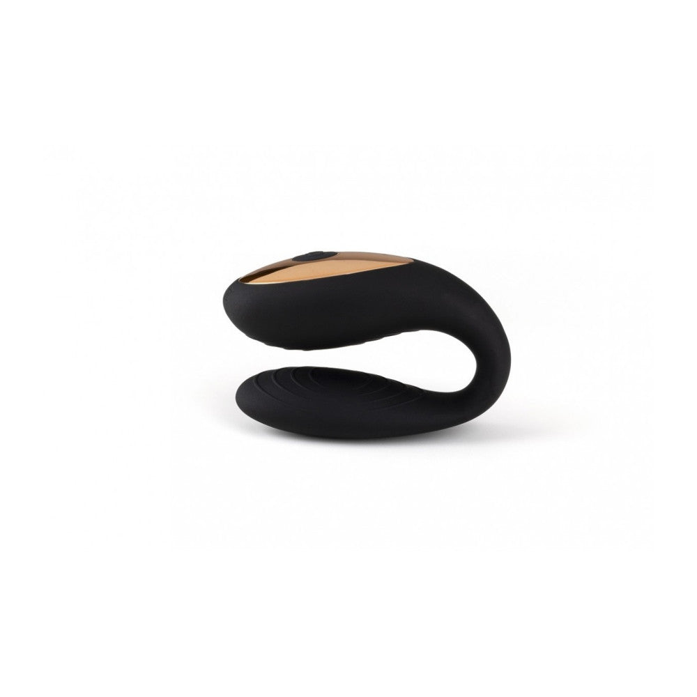 Virgite E12 Remote Control Vibrator for Couples Black