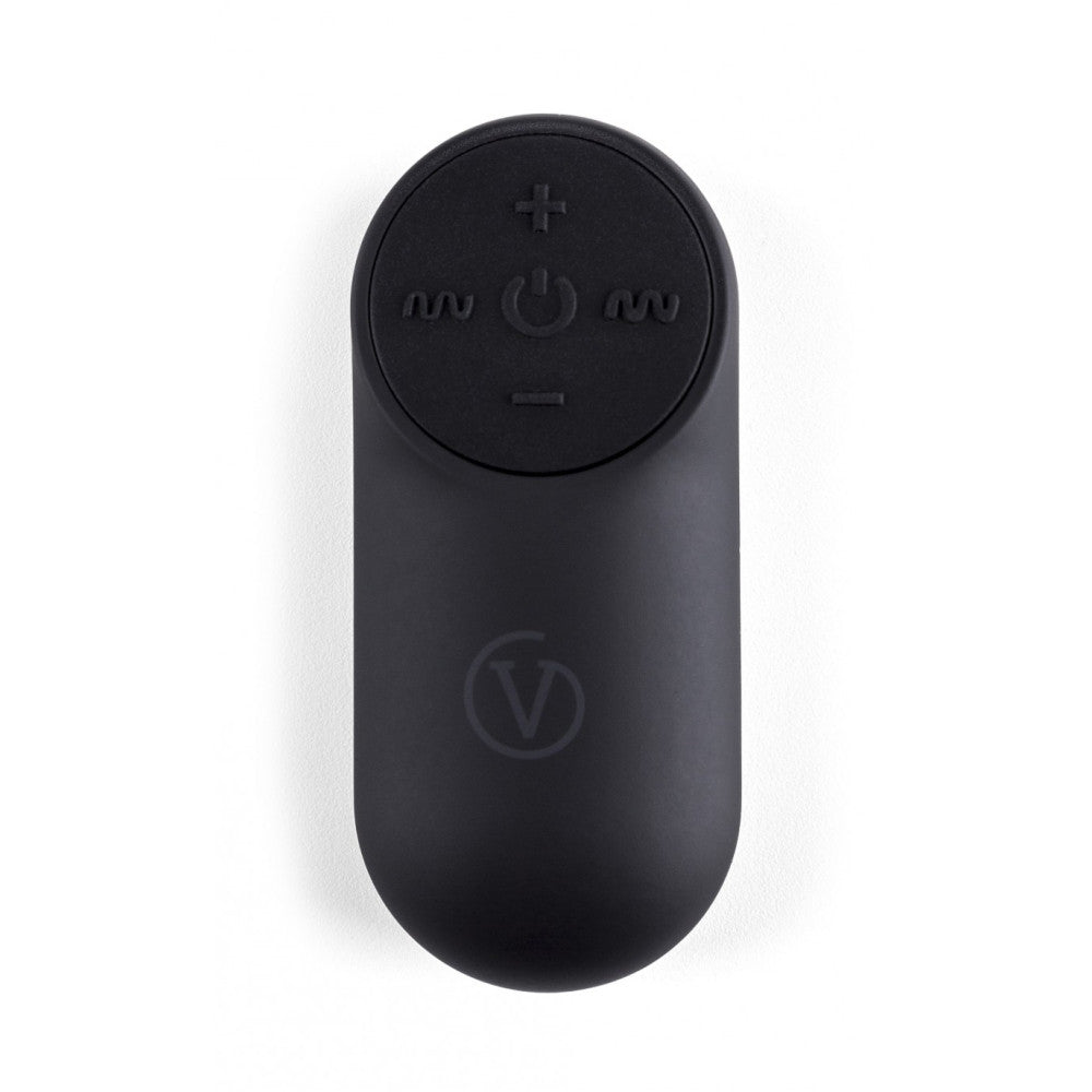 Virgite E12 Remote Control Vibrator for Couples Black
