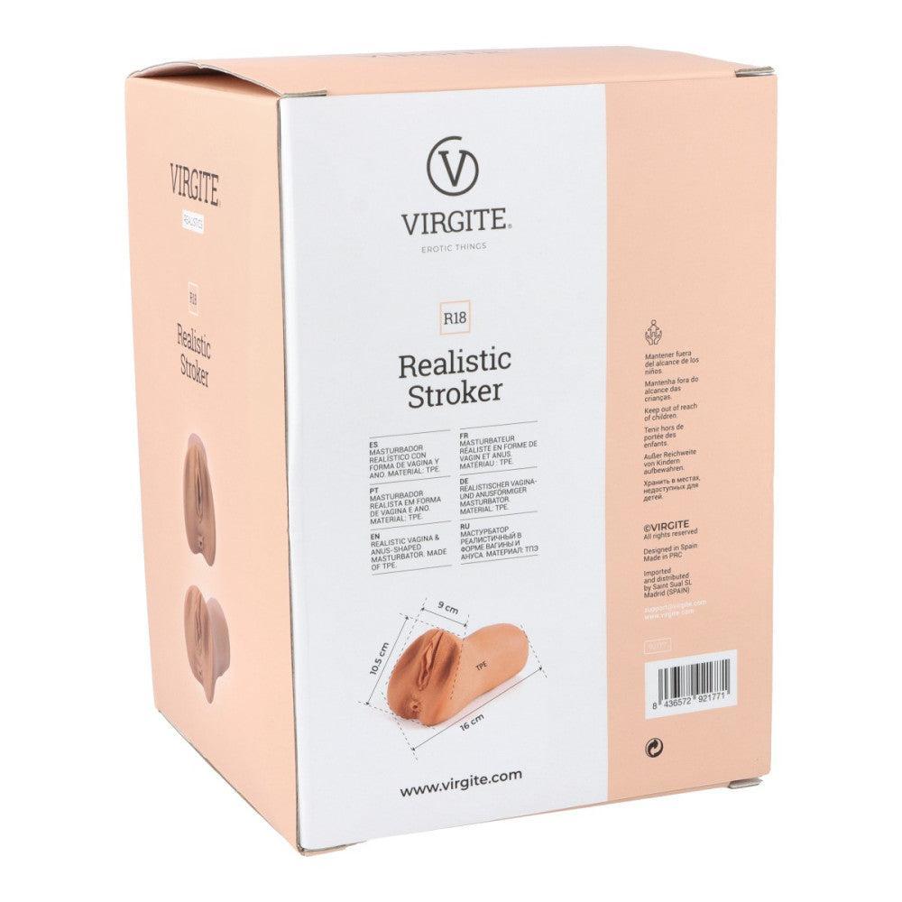 Virgite R18 Realistic Vagina & Anus Masturbator