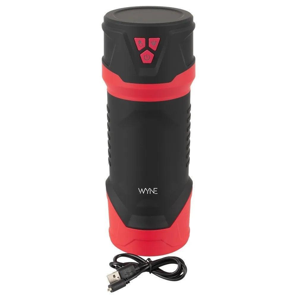 WYNE Rechargeable Vibrating & Sucking Masturbator