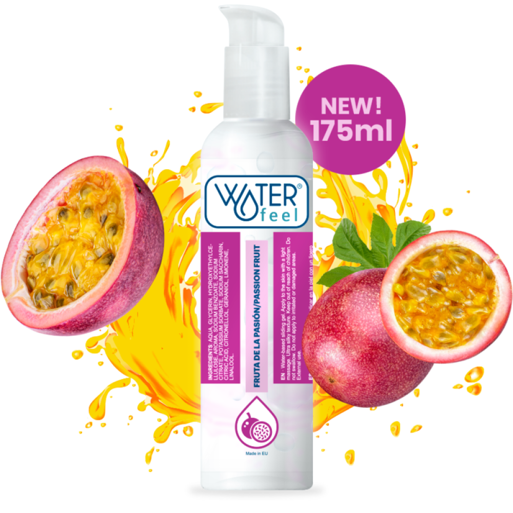 Water-based Lubricant Waterfeel Passion Fruit 175 ml.