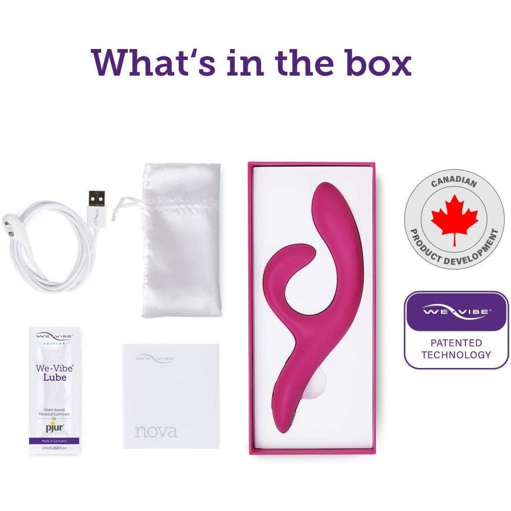 We-Vibe Nova 2 Silicone Rabbit Vibrator