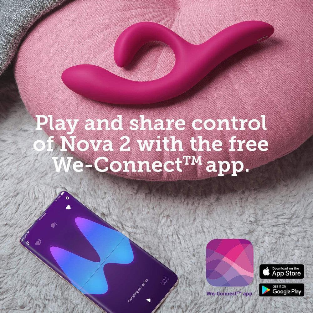 We-Vibe Nova 2 Silicone Rabbit Vibrator