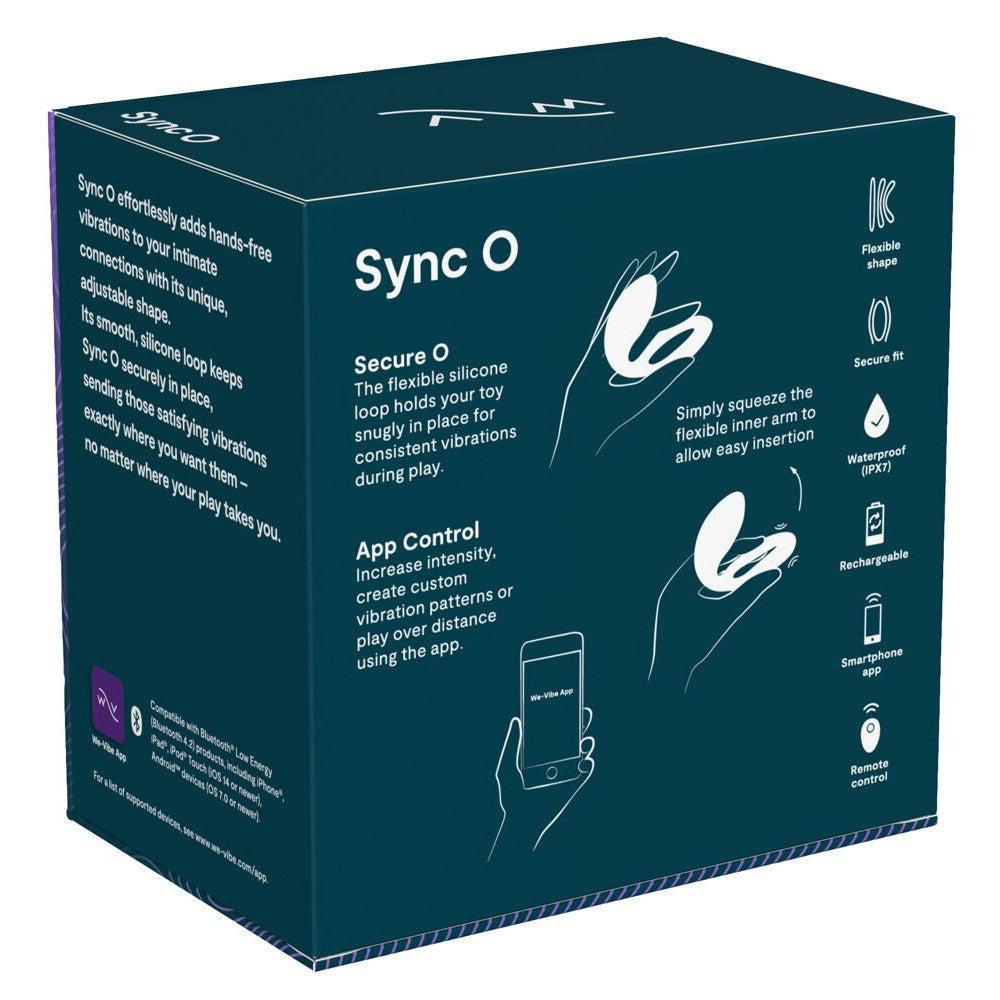 We Vibe Sync O - luxury stimulator for couples with App, green