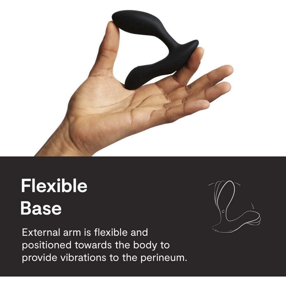 We-Vibe Vector+ Luxury Prostate Stimulator with App Black
