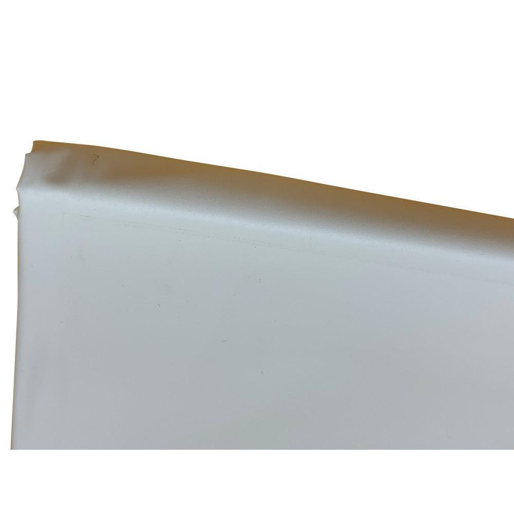 Wet Games Vinyl Sex Bed Sheet White