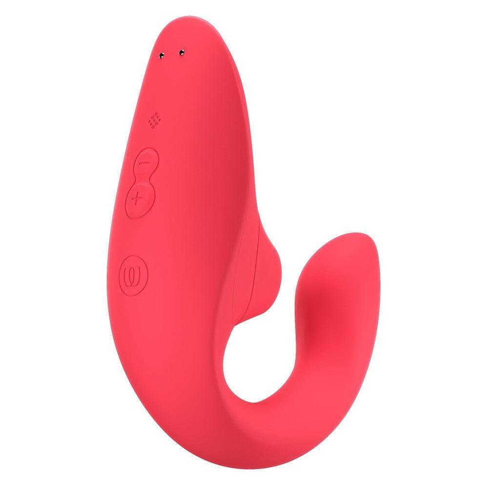 Womanizer Blend Rechargeable G-Spot Vibrator with Suction Clitoris Stimulator