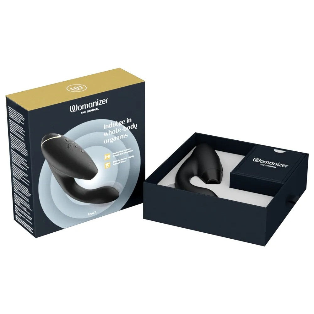 Womanizer Duo 2 Luxury Air Wave Clitoris Vibrator