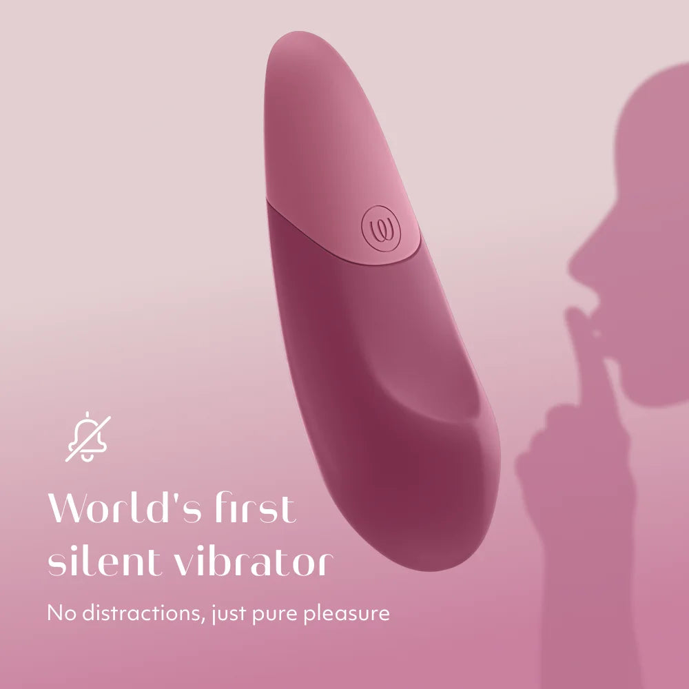 Womanizer Vibe Rechargeable Silicone Lay-On Vibrator