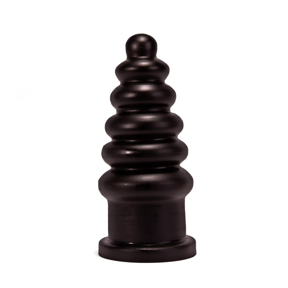 X-Men Extreme Ribbed Butt Plug Black