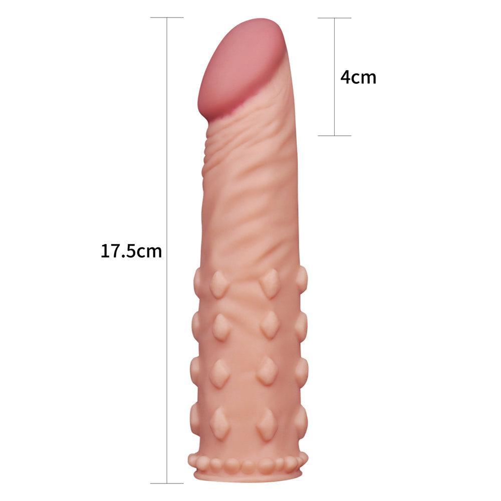 X-Tender Textured Penis Extender Add 2"