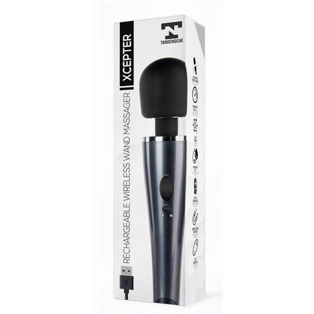 Xcepter Powerful Rechargeable Wand Massager