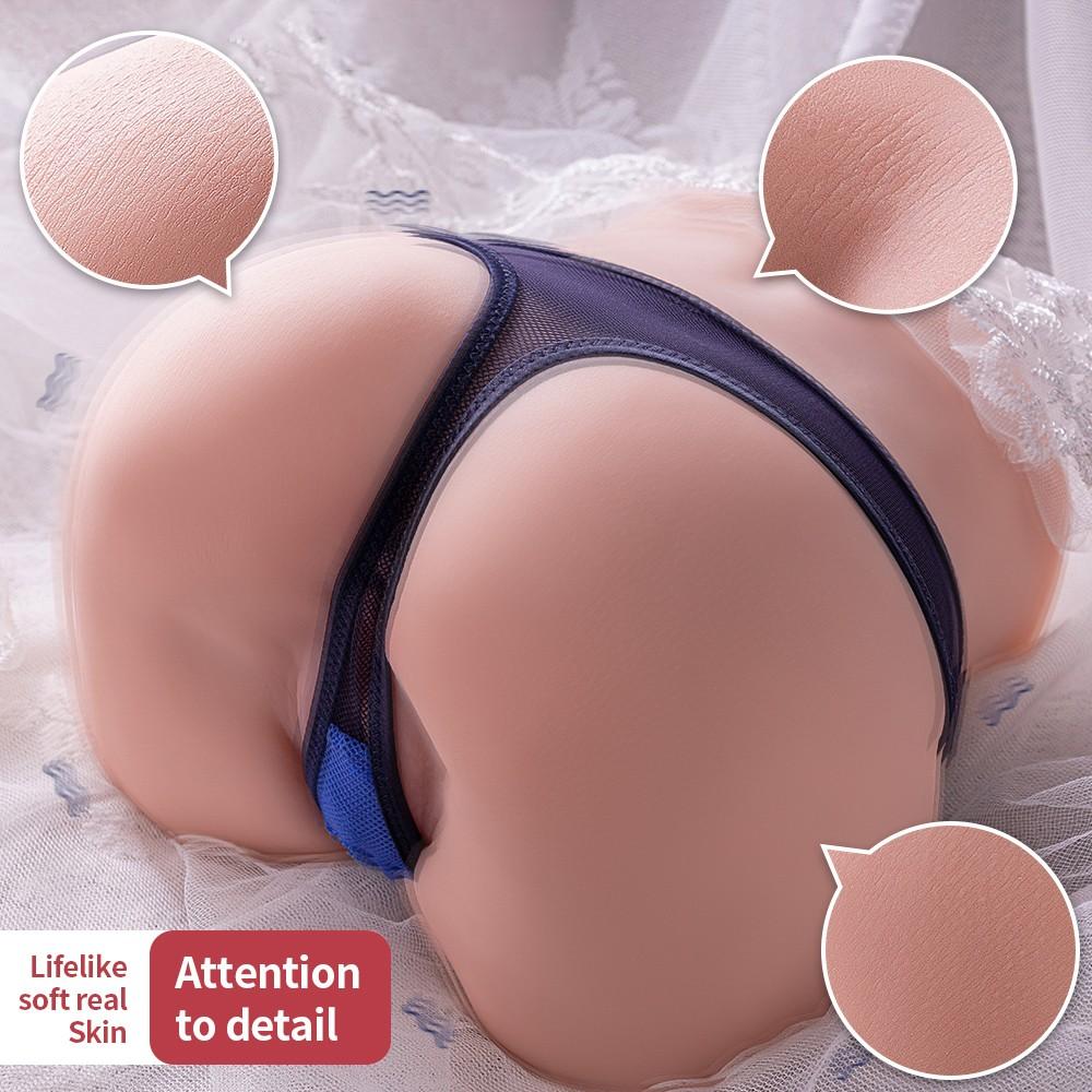 Xise Olga Rechargeable Realistic Vagina and Anus Masturbator