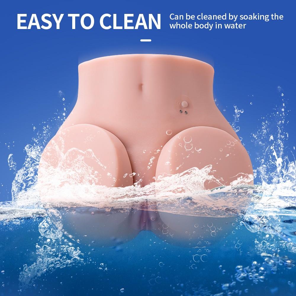 Xise Olga Rechargeable Realistic Vagina and Anus Masturbator