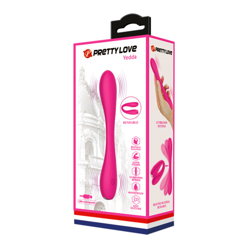 Yedda Rechargeable Flexible Vibrator Pink