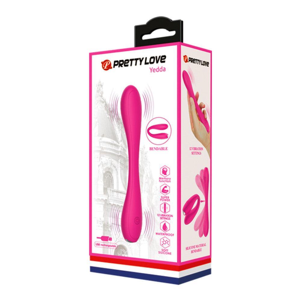 Yedda Rechargeable Flexible Vibrator Pink