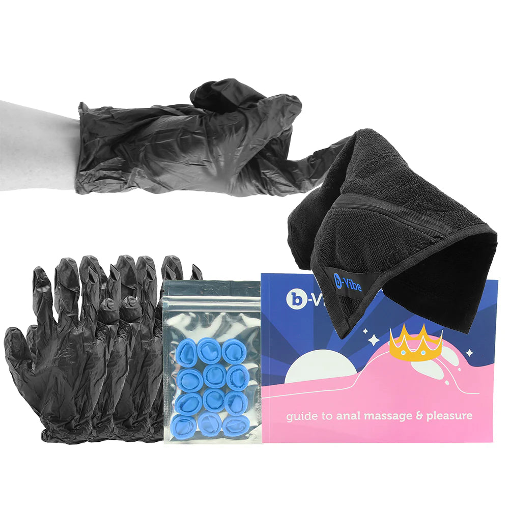 b-Vibe x Le Wand Blue Beginner Sex Toy Set