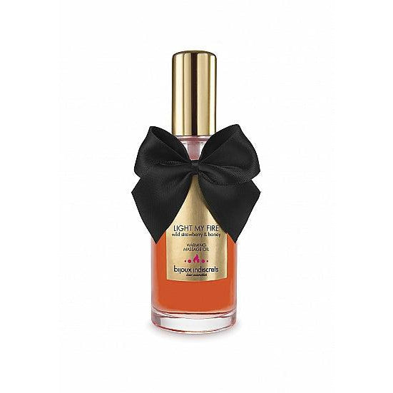 "Light My Fire" Warming Massage Oil Strawberry