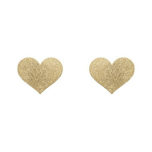 Flash Glitter Heart Nipple Pasties