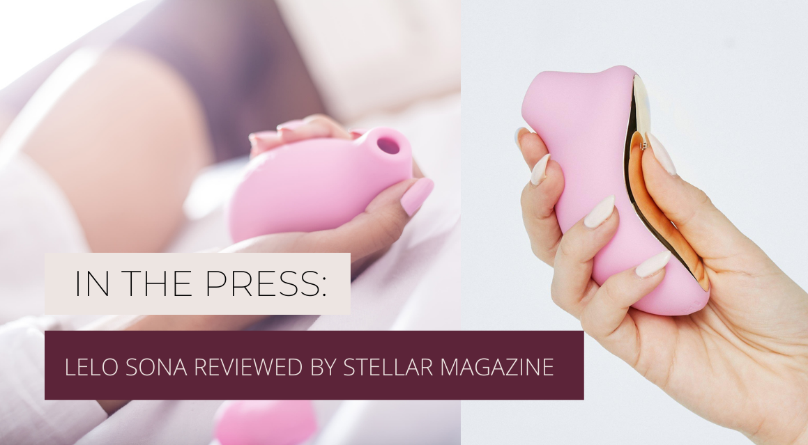 December 2022 - Lelo SONA reviewed in Stellar Magazine's Dec/Jan issue