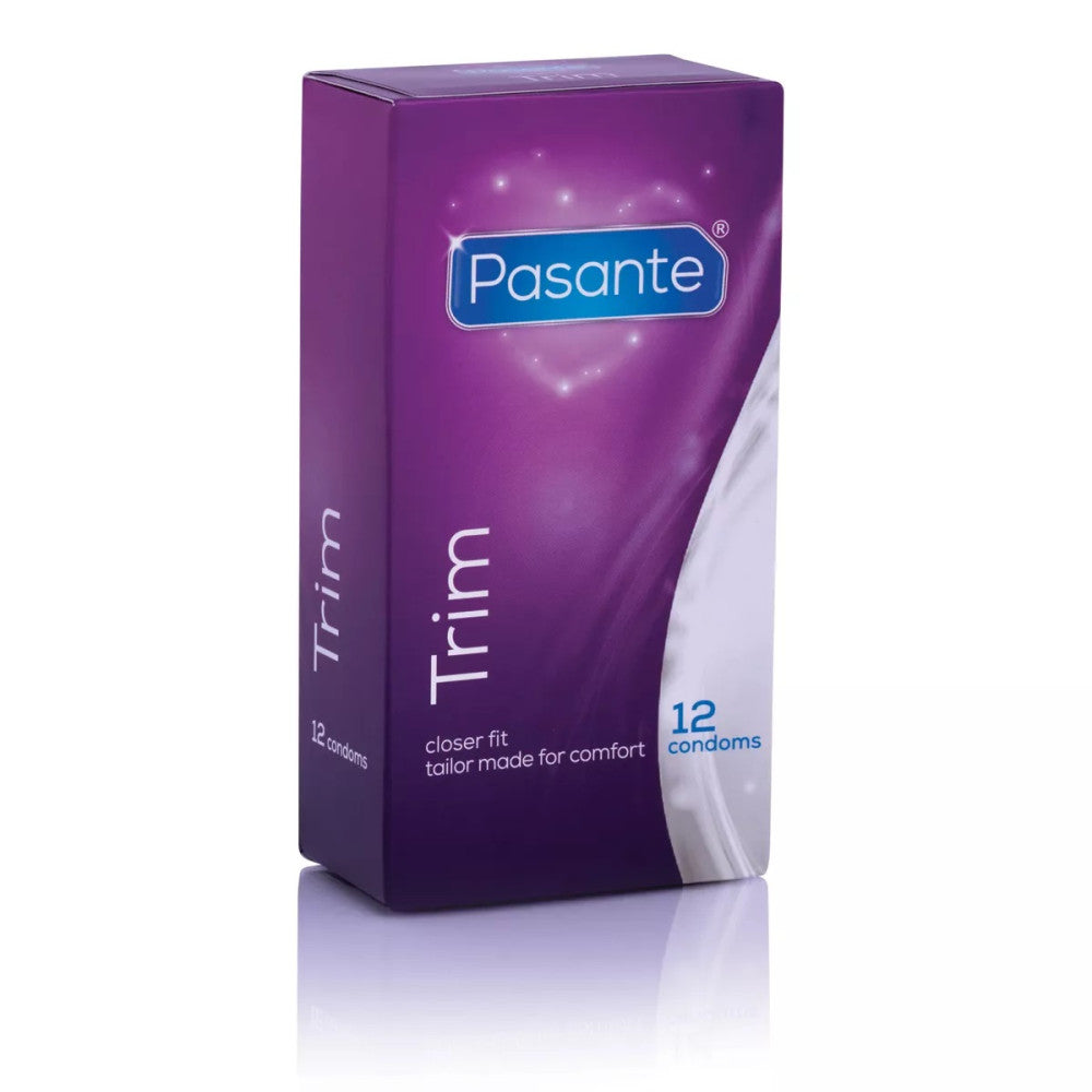 12 pcs Pasante Trim 49 mm tight fitting condoms