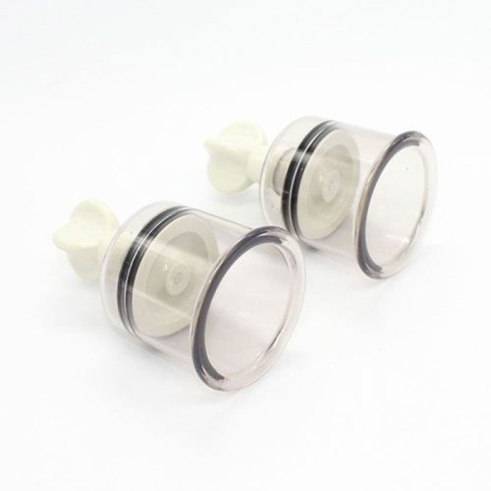 2 T4L Large Vacuum Breast Stimulators