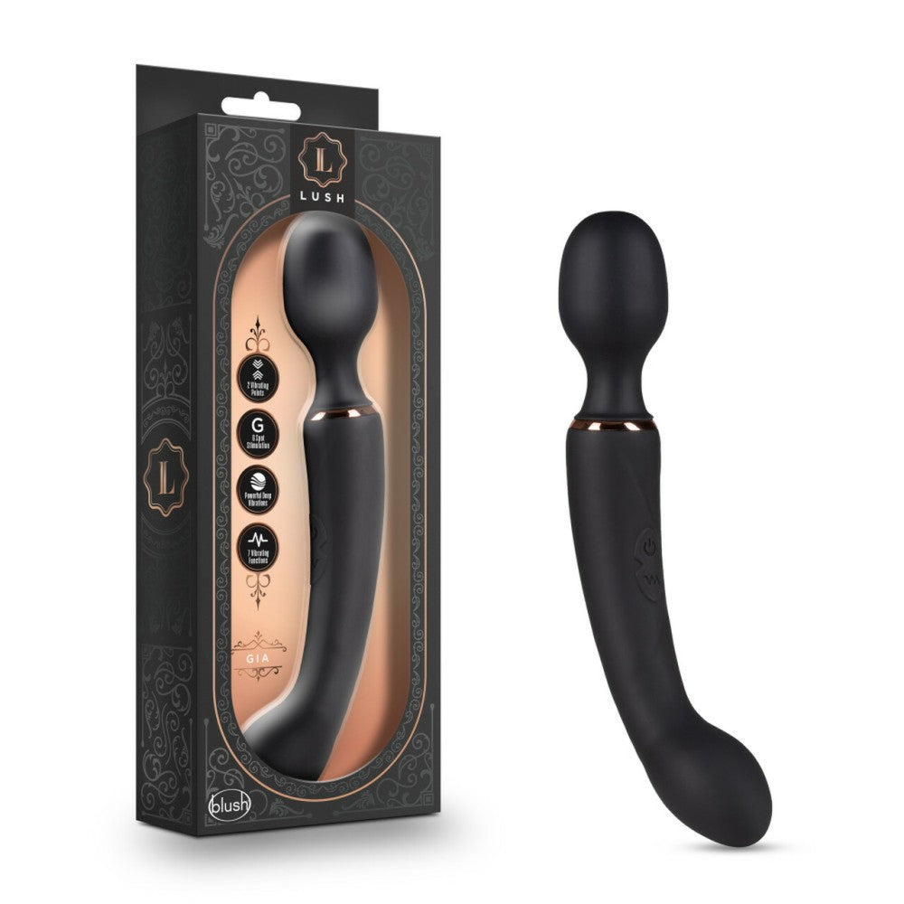 2 in 1 Luxury Wand massager and G-spot vibrator Lush Gia