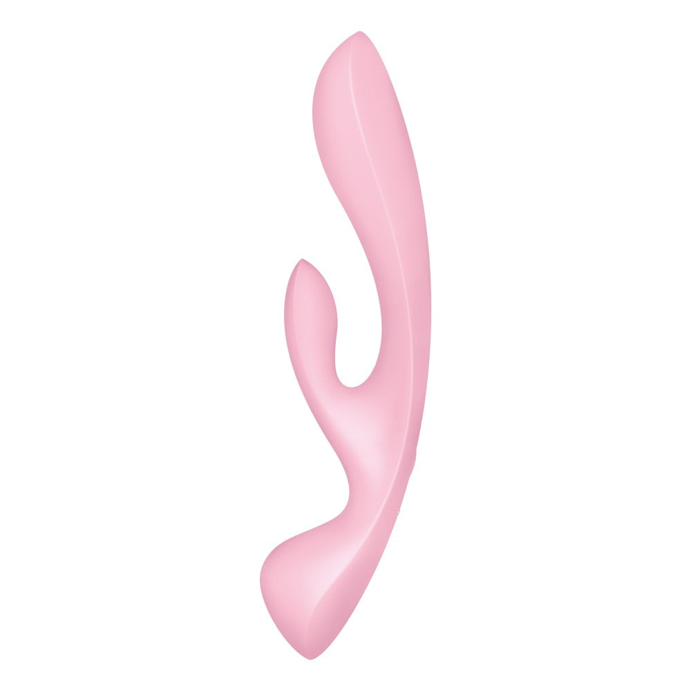 3 in 1 multifunctional rabbit vibrator Triple Oh pink