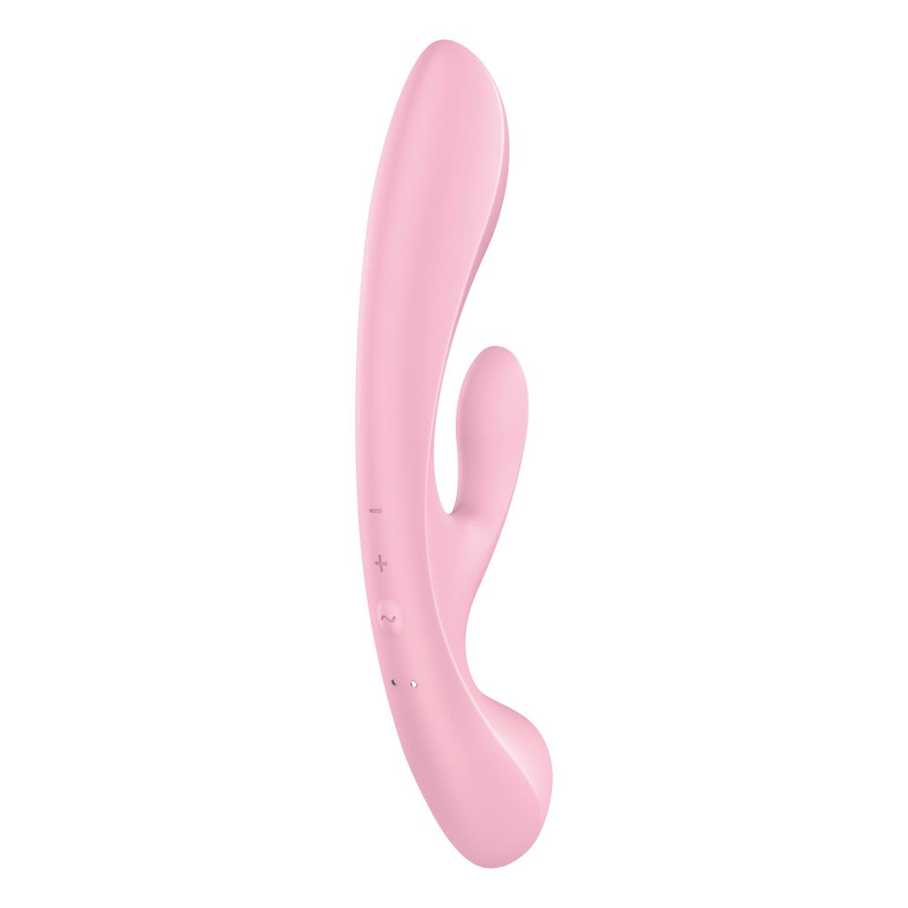 3 in 1 multifunctional rabbit vibrator Triple Oh pink