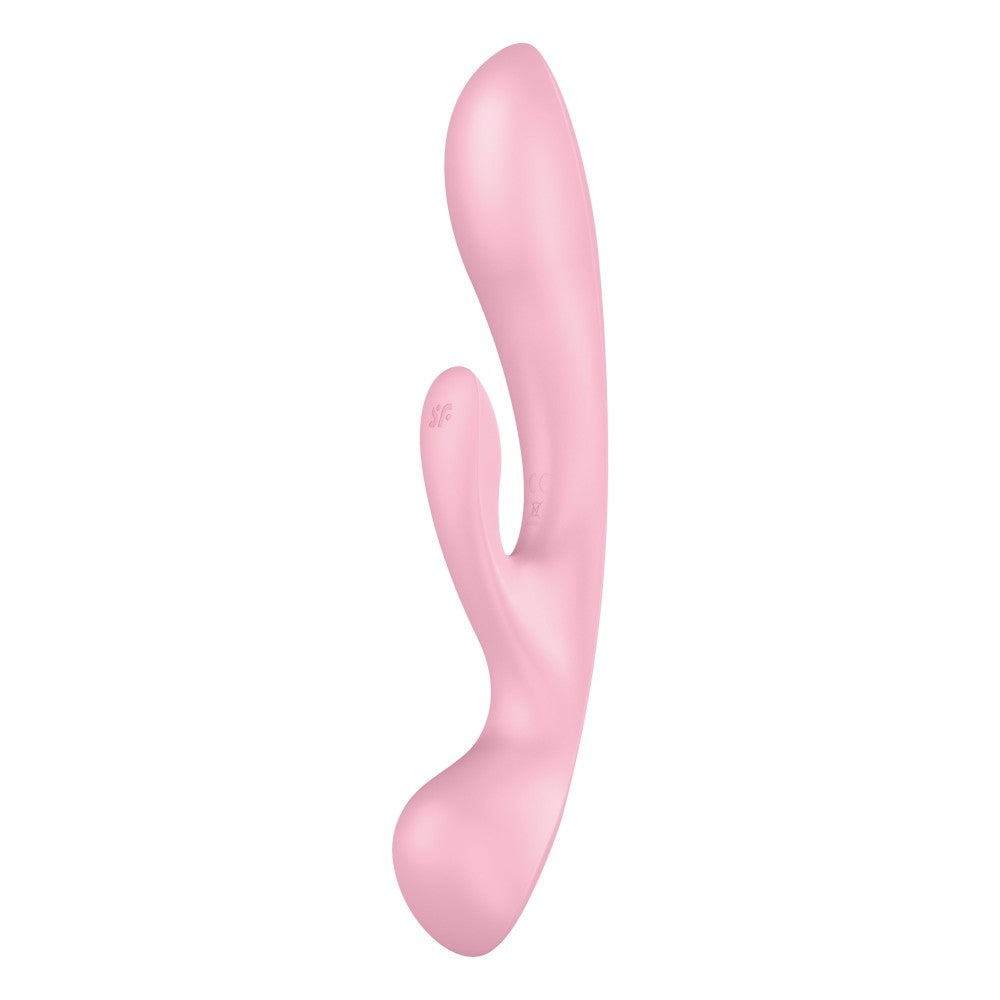 3 in 1 multifunctional rabbit vibrator Triple Oh pink