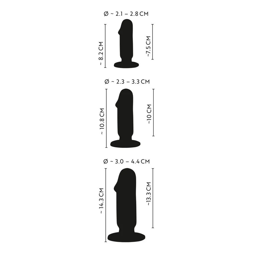 3 pcs. Butt plugs Anos Training Set